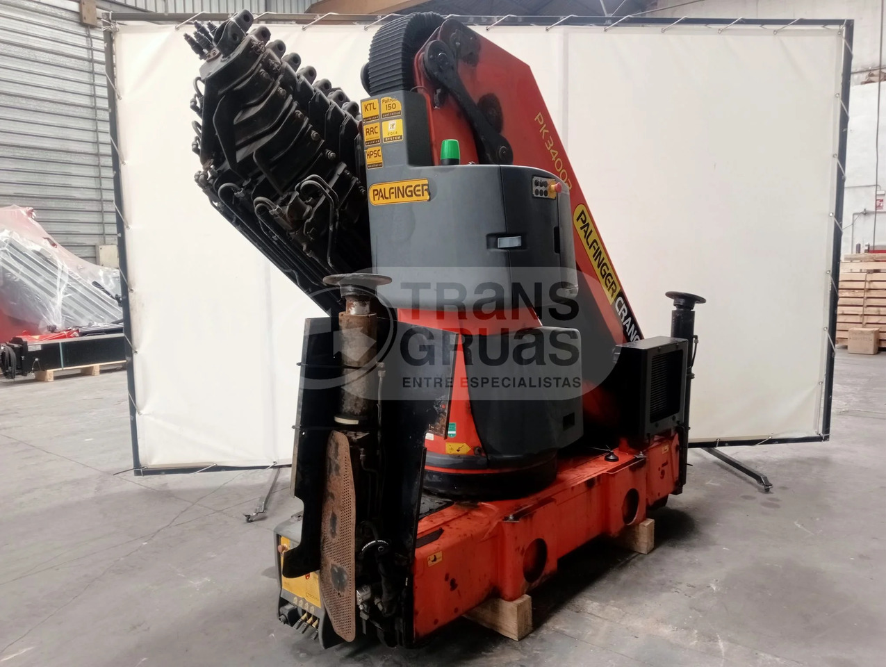 Grúa hidráulica Palfinger PK 34002 SH - Grúa para camión: foto 2 Grúa hidráulica Palfinger PK 34002 SH - Grúa para camión: foto 2