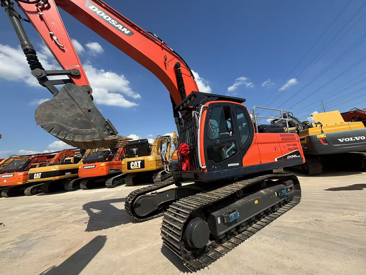 Doosan DX340 - Excavadora: foto 1 Doosan DX340 - Excavadora: foto 1