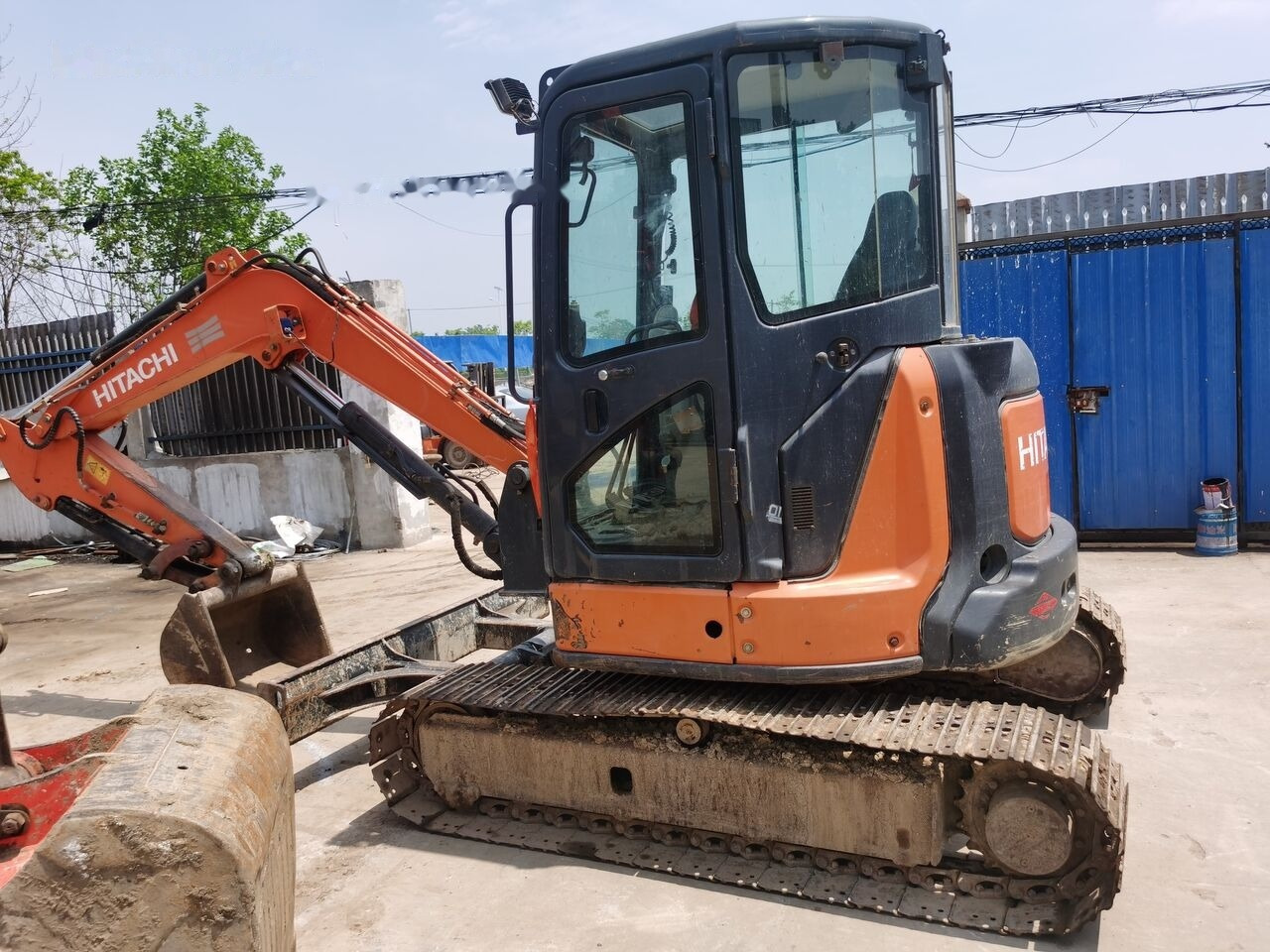 Hitachi ZX55USR-5A - Miniexcavadora: foto 4 Hitachi ZX55USR-5A - Miniexcavadora: foto 4