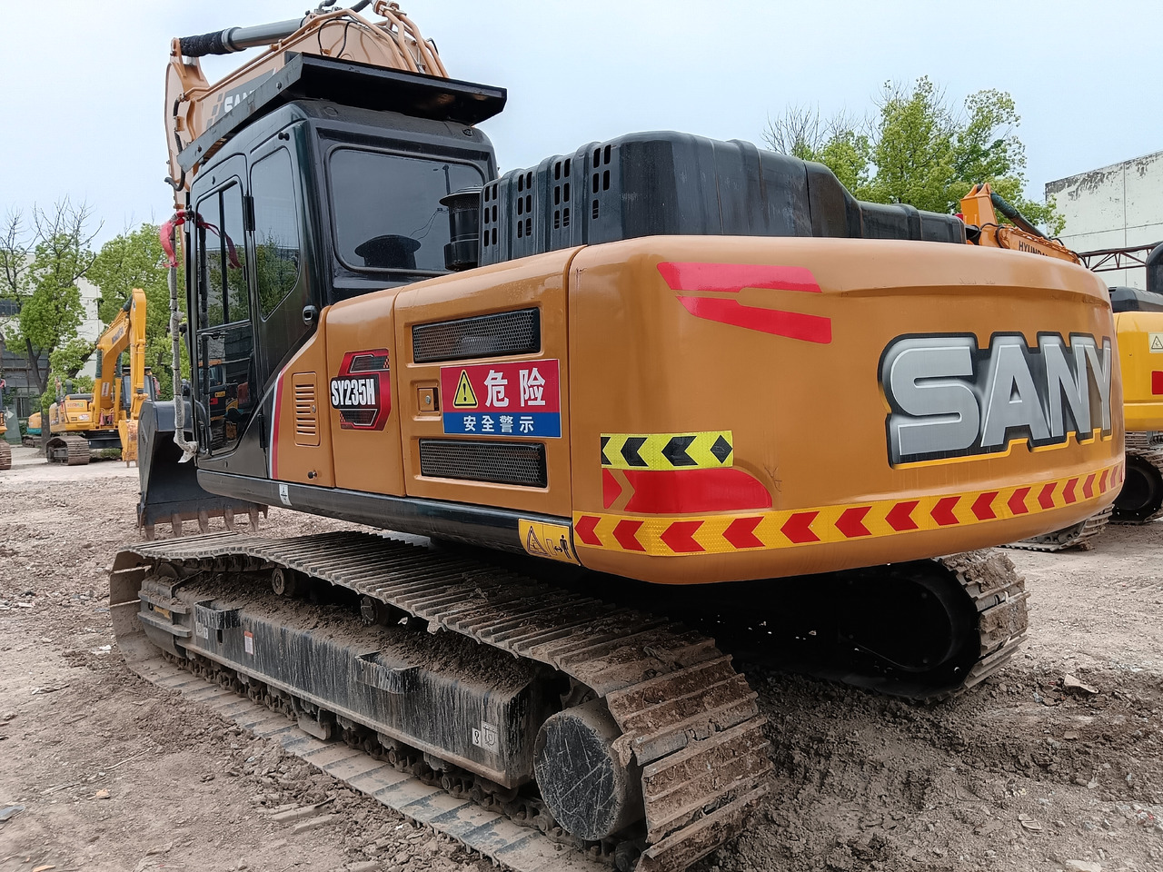 Excavadora de cadenas SANY SY 235H 235C 305H 365H 215C: foto 7