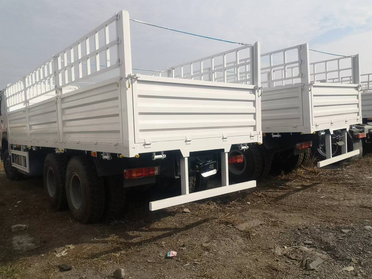 SINOTRUK HOWO LIVESTOCK DUMP TRUCK WITH FENCE - Camión transporte de ganado: foto 1 SINOTRUK HOWO LIVESTOCK DUMP TRUCK WITH FENCE - Camión transporte de ganado: foto 1