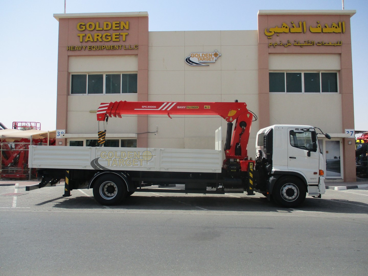 HINO 500 1927 4x2 SANY PALFINGER SPS20000 Crane - Camión grúa: foto 5 HINO 500 1927 4x2 SANY PALFINGER SPS20000 Crane - Camión grúa: foto 5
