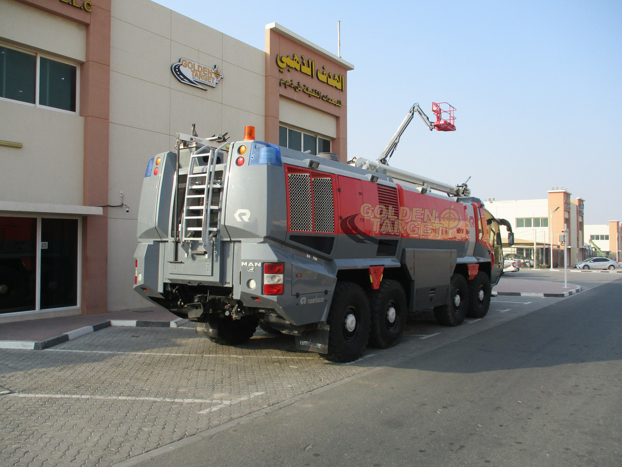 MAN FLF PANTHER 8x8 Airport Fire Truck - Camión de bomberos: foto 3 MAN FLF PANTHER 8x8 Airport Fire Truck - Camión de bomberos: foto 3