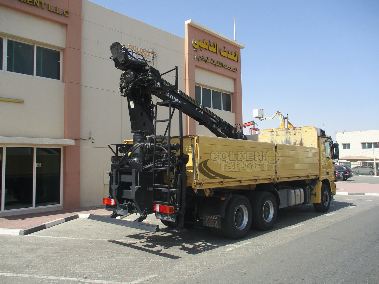 MERCEDES-BENZ ACTROS 2644 6×4 with ATLAS 165.2 Block Crane - Camión grúa: foto 3 MERCEDES-BENZ ACTROS 2644 6×4 with ATLAS 165.2 Block Crane - Camión grúa: foto 3