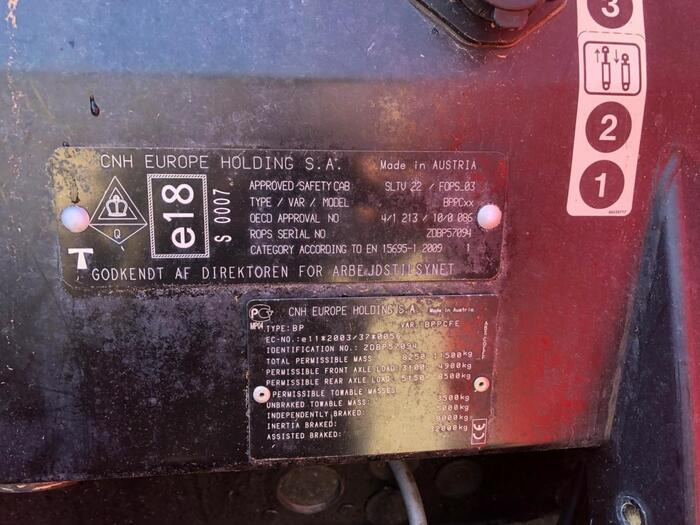 Tractor Case IH CVX 160: foto 11