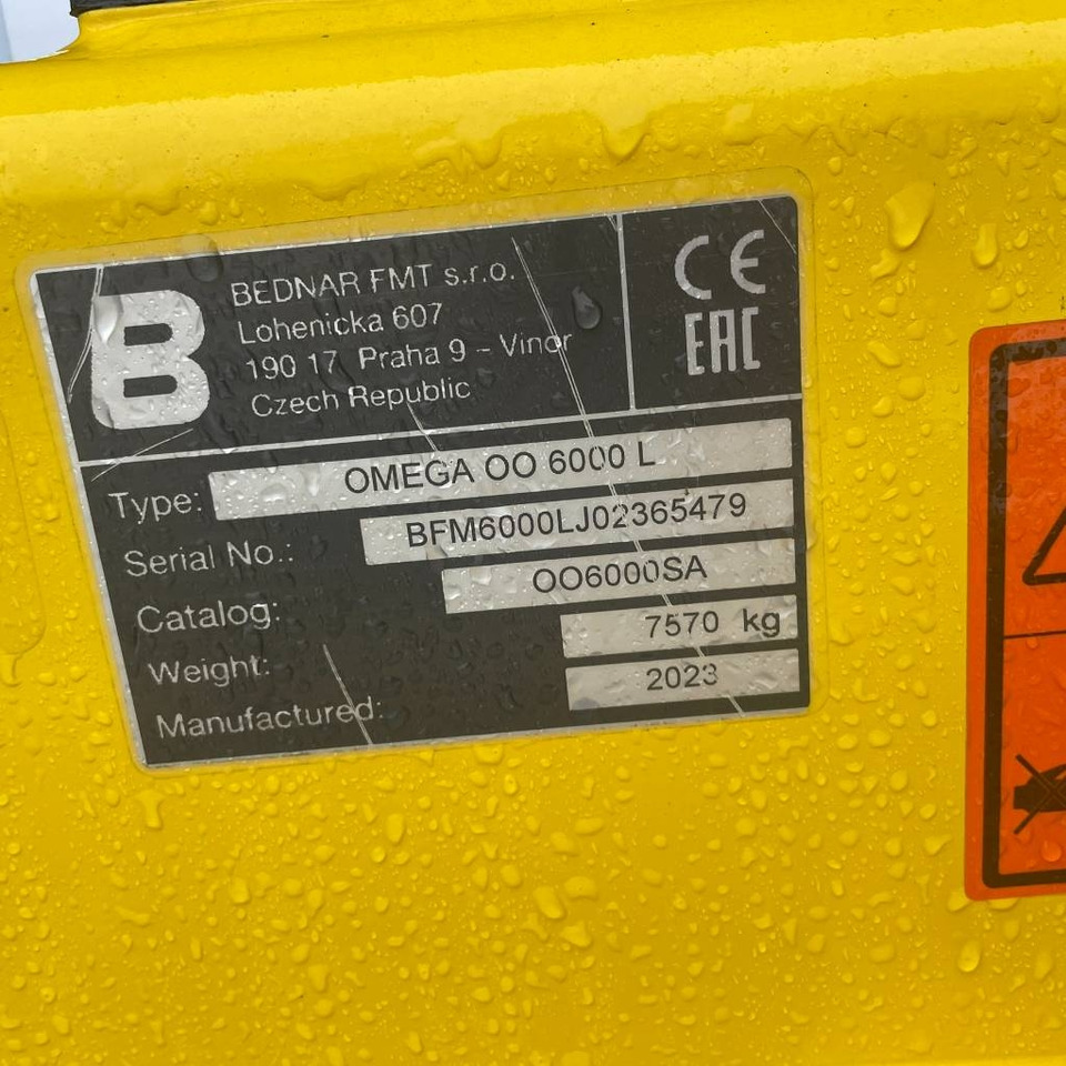Bednar OMEGA OO 6000 L - Sembradora: foto 4 Bednar OMEGA OO 6000 L - Sembradora: foto 4