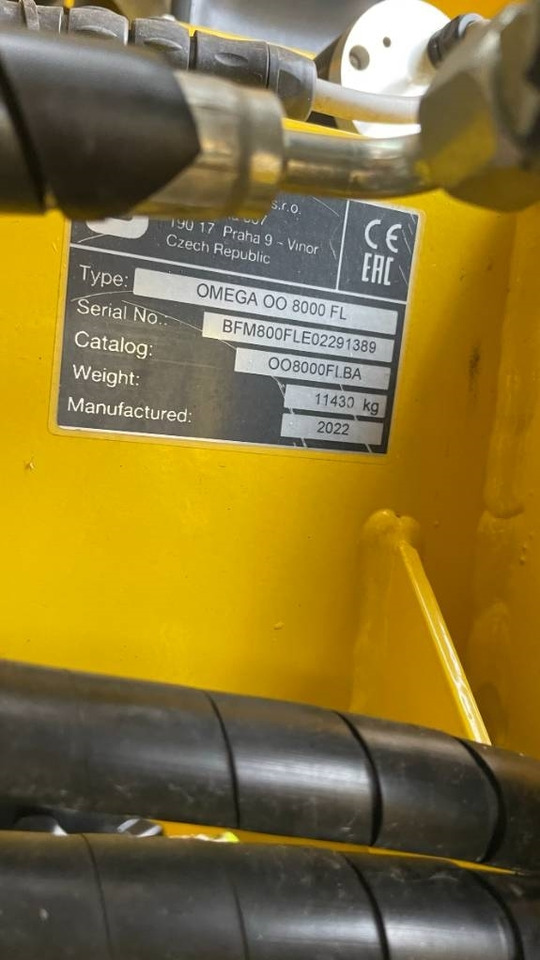 Bednar Omega OO 8000 FL - Rastras: foto 5 Bednar Omega OO 8000 FL - Rastras: foto 5