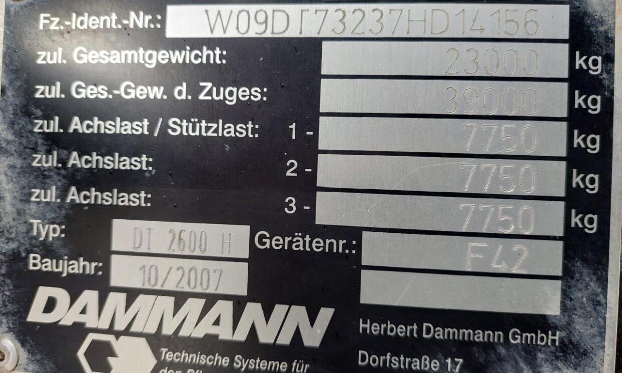 Pulverizador autopropulsado Dammann DTPA 8036: foto 16