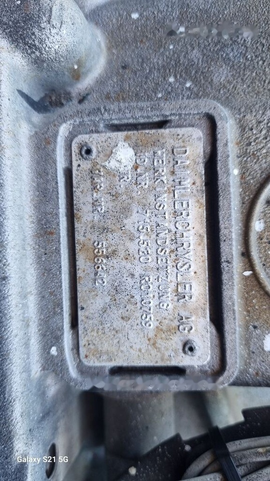 Mercedes-Benz MERCEDES ACTROS MP1 715.520 Mercedes-Benz ACTROS MP1 - Caja de cambios para Camión: foto 1 Mercedes-Benz MERCEDES ACTROS MP1 715.520 Mercedes-Benz ACTROS MP1 - Caja de cambios para Camión: foto 1