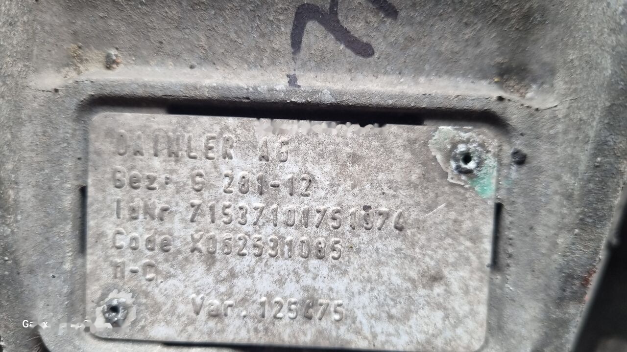 Mercedes-Benz MERCEDES ACTROS MP4 G 281-12 G Mercedes-Benz ACTROS MP4 - Caja de cambios para Camión: foto 2 Mercedes-Benz MERCEDES ACTROS MP4 G 281-12 G Mercedes-Benz ACTROS MP4 - Caja de cambios para Camión: foto 2