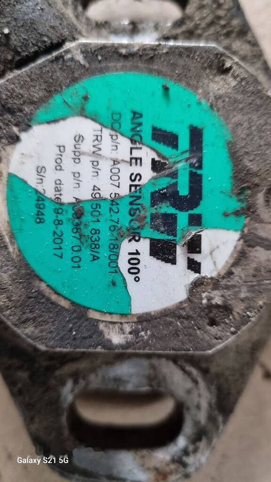 TRW STEERING ANGLE SENSOR   Mercedes-Benz ACTROS MP2 MP3 - Unidad de control para Camión: foto 2 TRW STEERING ANGLE SENSOR   Mercedes-Benz ACTROS MP2 MP3 - Unidad de control para Camión: foto 2