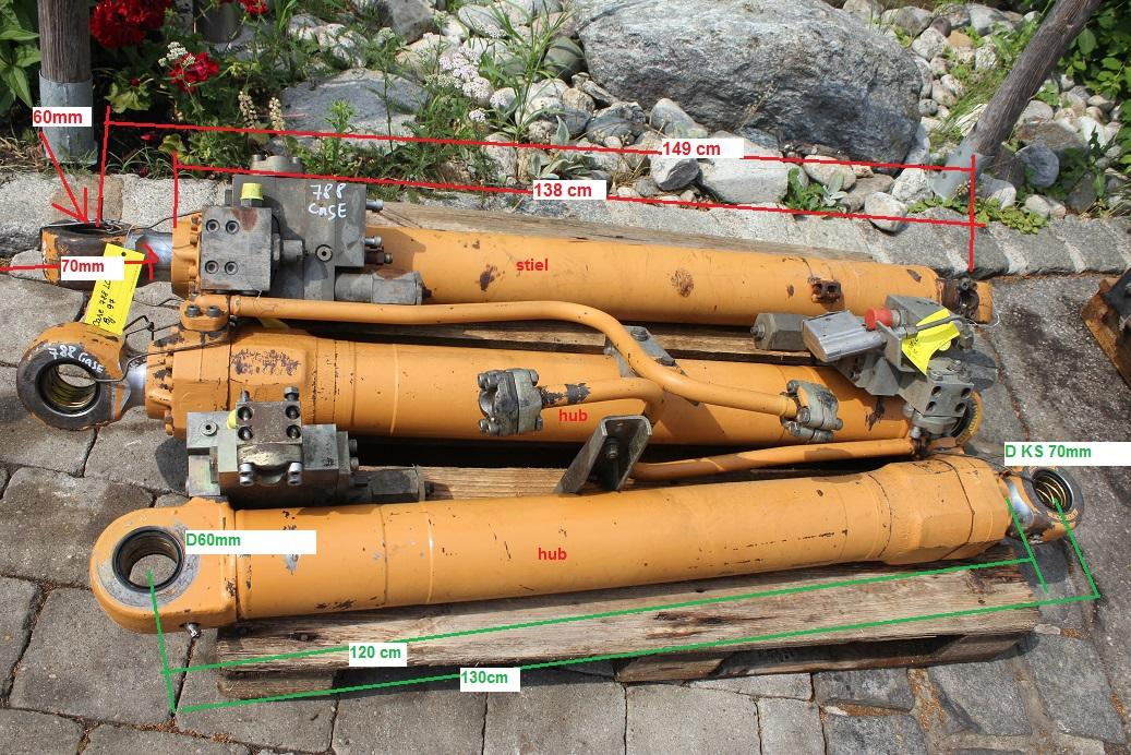 Cilindro hidráulico para Maquinaria de construcción Case 788 LC: foto 6