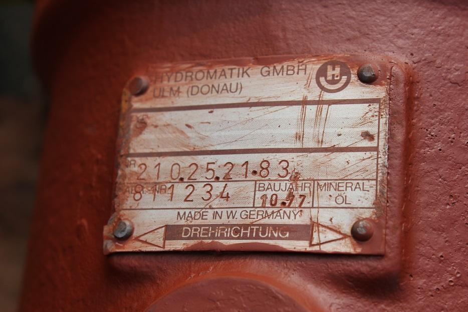Hydromatik 210.25.21.83 - Mando final para Maquinaria de construcción: foto 4 Hydromatik 210.25.21.83 - Mando final para Maquinaria de construcción: foto 4