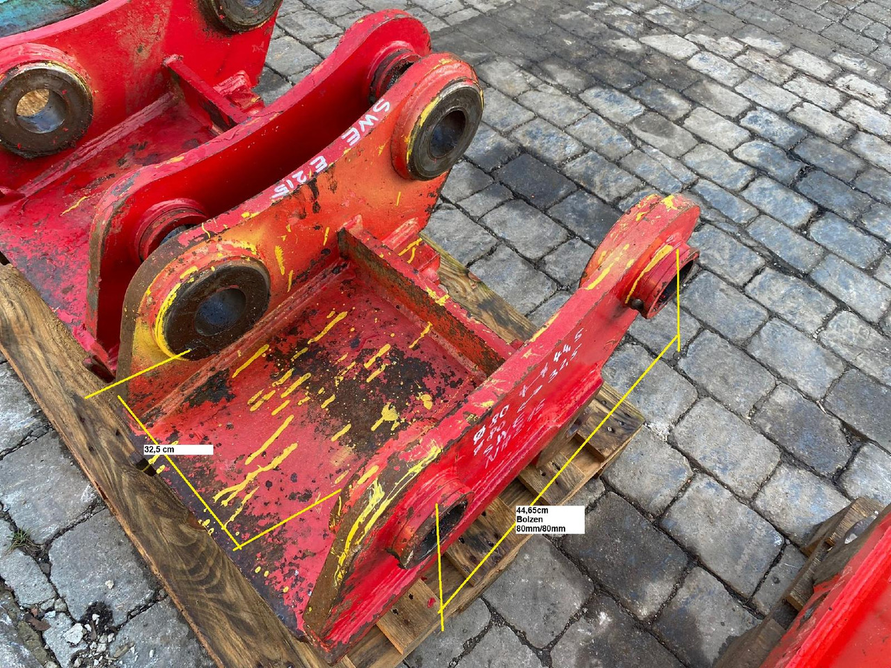 Lehnhof SW F aus New Holland E 215 - Acoplamiento rápido: foto 2 Lehnhof SW F aus New Holland E 215 - Acoplamiento rápido: foto 2