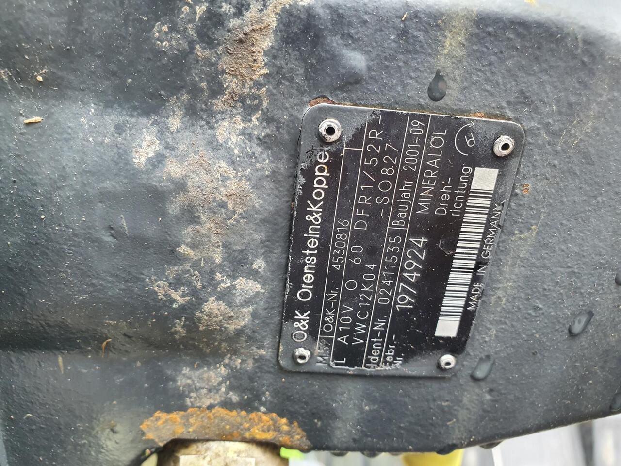 Bomba hidráulica para Cargadora de ruedas O&K L 25.5: foto 7 Bomba hidráulica para Cargadora de ruedas O&K L 25.5: foto 7