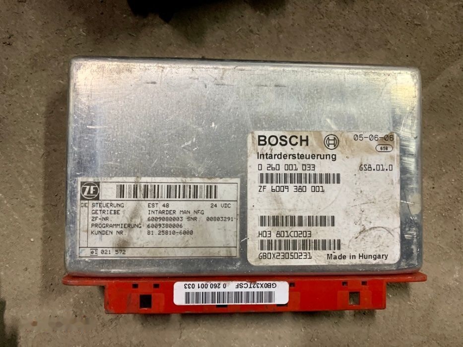 Bosch Retardera Intradera 0260001033 MAN TGA truck - Unidad de control para Camión: foto 1 Bosch Retardera Intradera 0260001033 MAN TGA truck - Unidad de control para Camión: foto 1