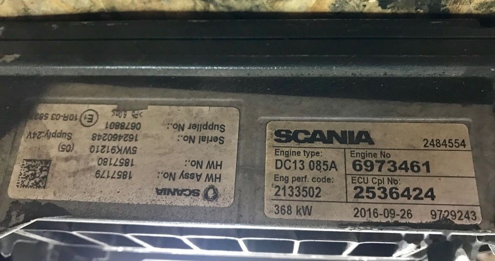 HURT silnika regeneracja DC13 147   Scania - Unidad de control para Camión: foto 2 HURT silnika regeneracja DC13 147   Scania - Unidad de control para Camión: foto 2