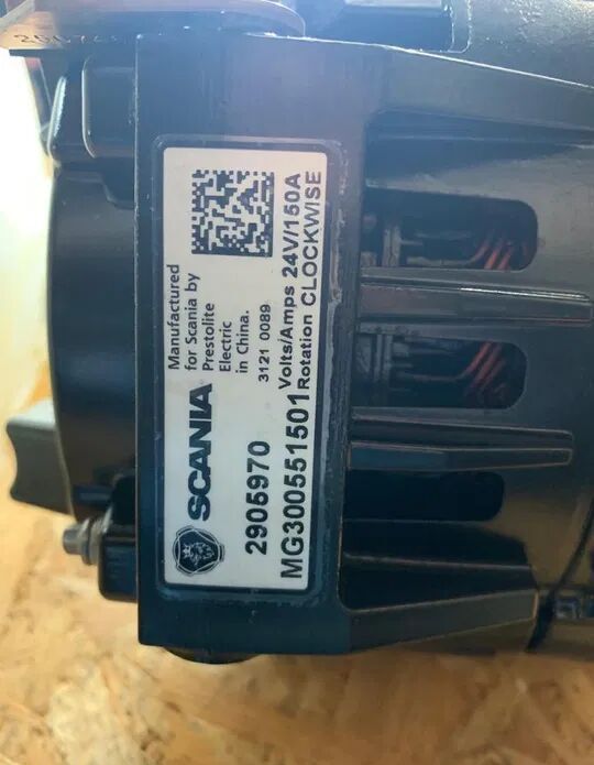 Scania 2905970   Scania truck - Alternador para Camión: foto 2 Scania 2905970   Scania truck - Alternador para Camión: foto 2
