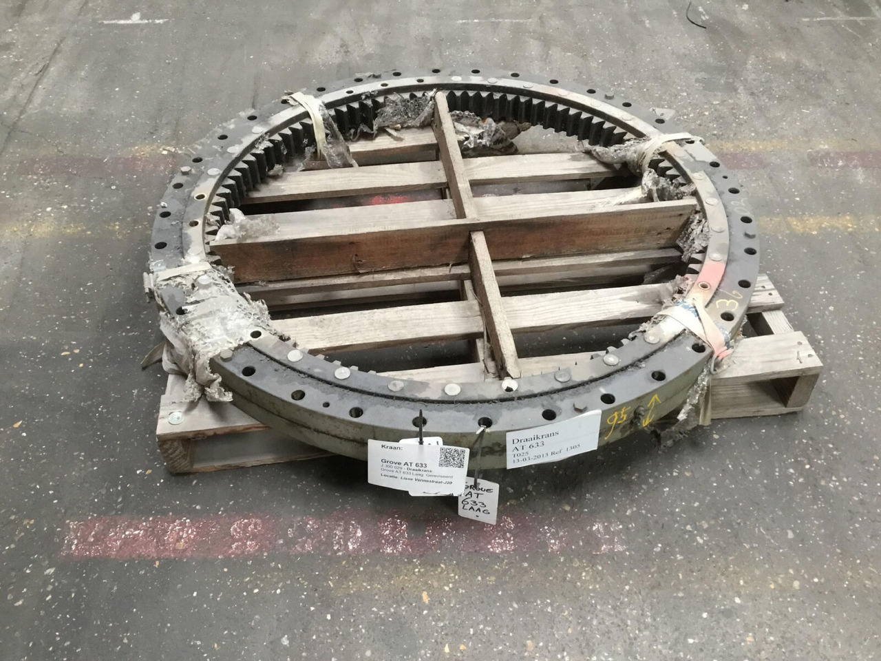 Grove AT 633 slew ring - Corona de giro para Autogrúa: foto 1 Grove AT 633 slew ring - Corona de giro para Autogrúa: foto 1