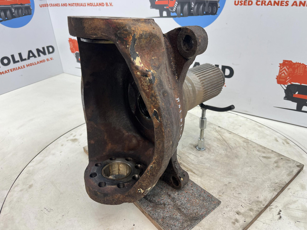 Mangueta para Autogrúa Krupp 70 GMT Steering knuckle axle 2: foto 6