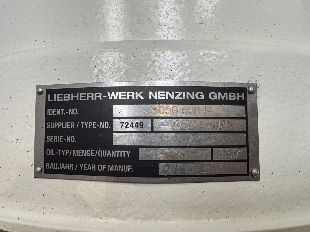 Liebherr LHM slew gear - Reductor de giro para Autogrúa: foto 5 Liebherr LHM slew gear - Reductor de giro para Autogrúa: foto 5
