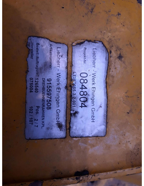 Liebherr LTM 1055-3.2 a frame - Bastidor/ Chasis para Grúa: foto 5 Liebherr LTM 1055-3.2 a frame - Bastidor/ Chasis para Grúa: foto 5