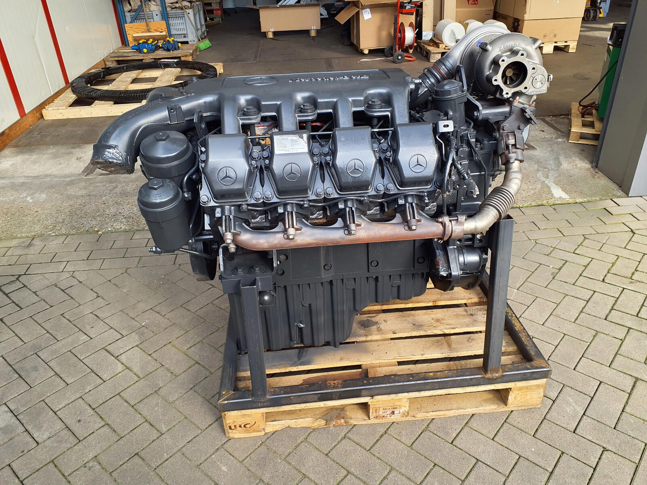 Mercedes-Benz GMK 6400 engine OM502LA - Motor para Autogrúa: foto 1 Mercedes-Benz GMK 6400 engine OM502LA - Motor para Autogrúa: foto 1