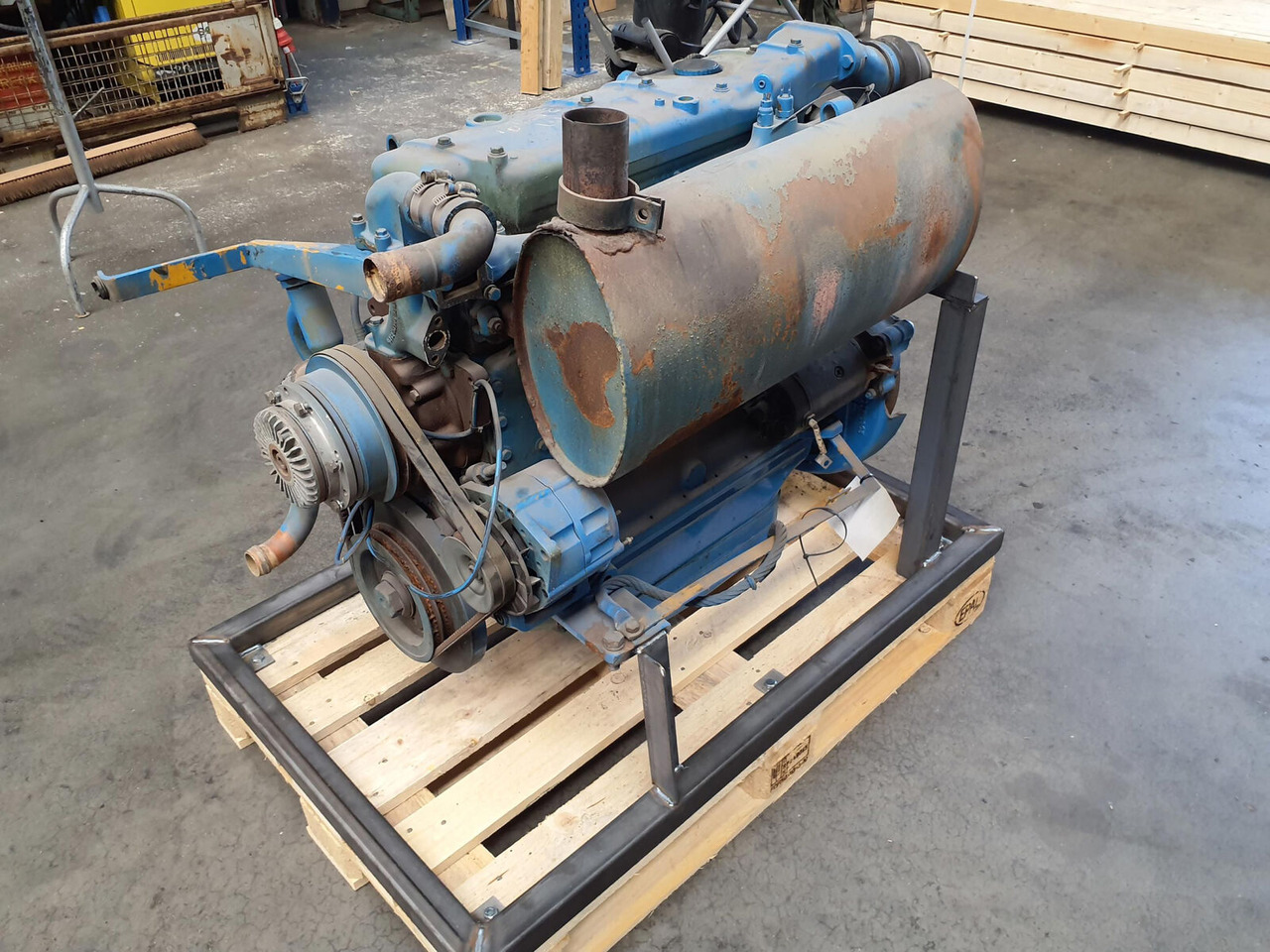 Mercedes-Benz LTM 1070 engine Mercedes OM 352 A - Motor para Autogrúa: foto 1 Mercedes-Benz LTM 1070 engine Mercedes OM 352 A - Motor para Autogrúa: foto 1