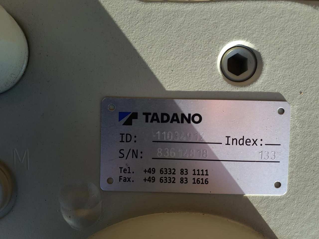 Tadano Faun AC 700 telescopic cylinder - Cilindro hidráulico para Autogrúa: foto 5 Tadano Faun AC 700 telescopic cylinder - Cilindro hidráulico para Autogrúa: foto 5