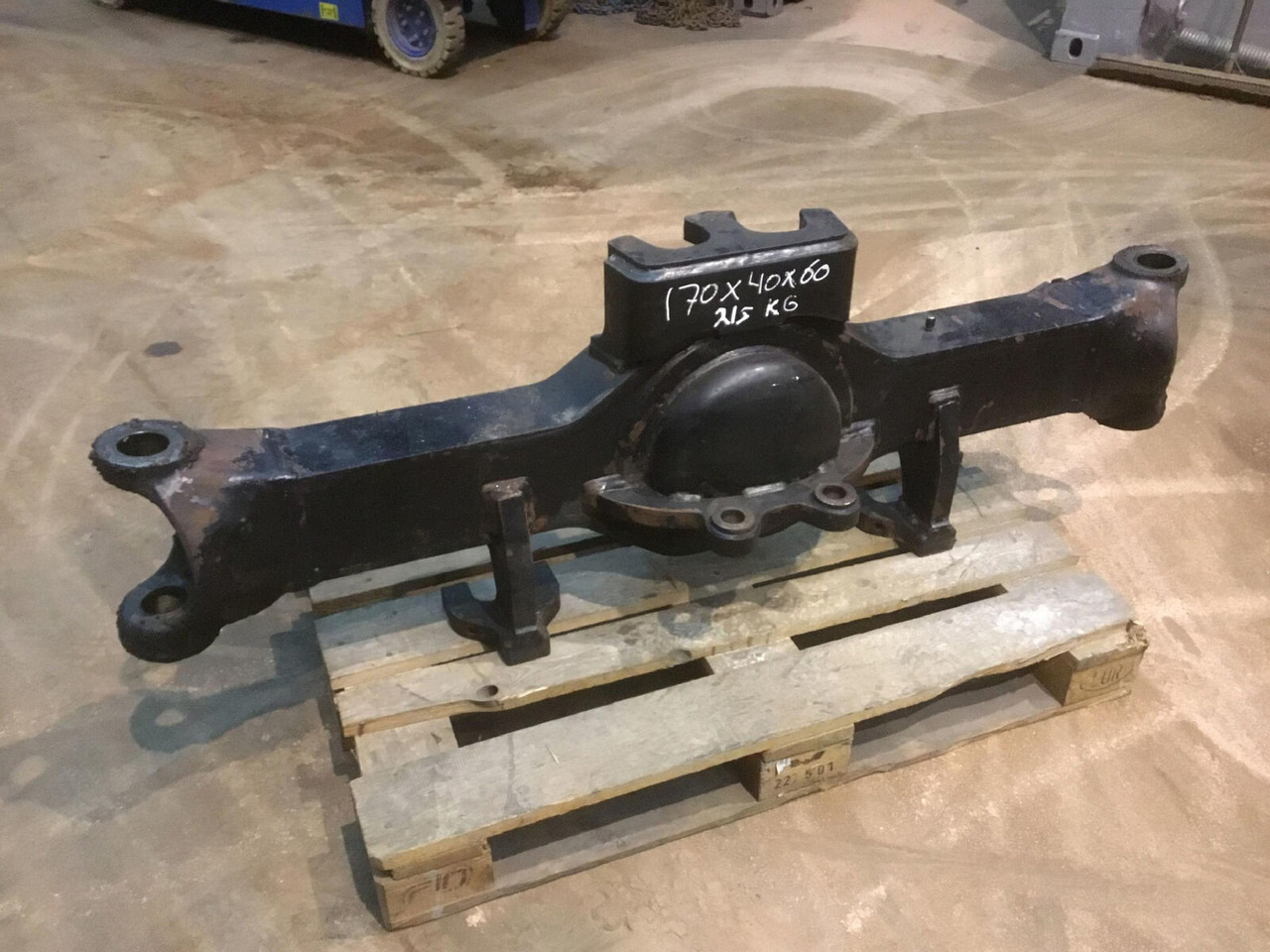 Terex AC 155 axle housing axle 1 - Eje y piezas para Autogrúa: foto 1 Terex AC 155 axle housing axle 1 - Eje y piezas para Autogrúa: foto 1