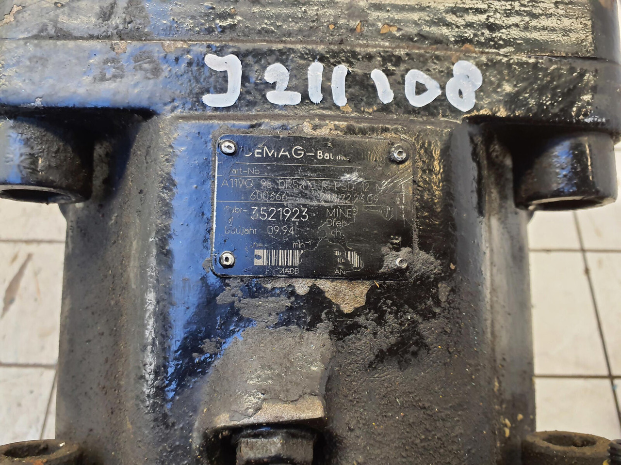 Bomba hidráulica para Autogrúa Terex AC 155 pump: foto 8