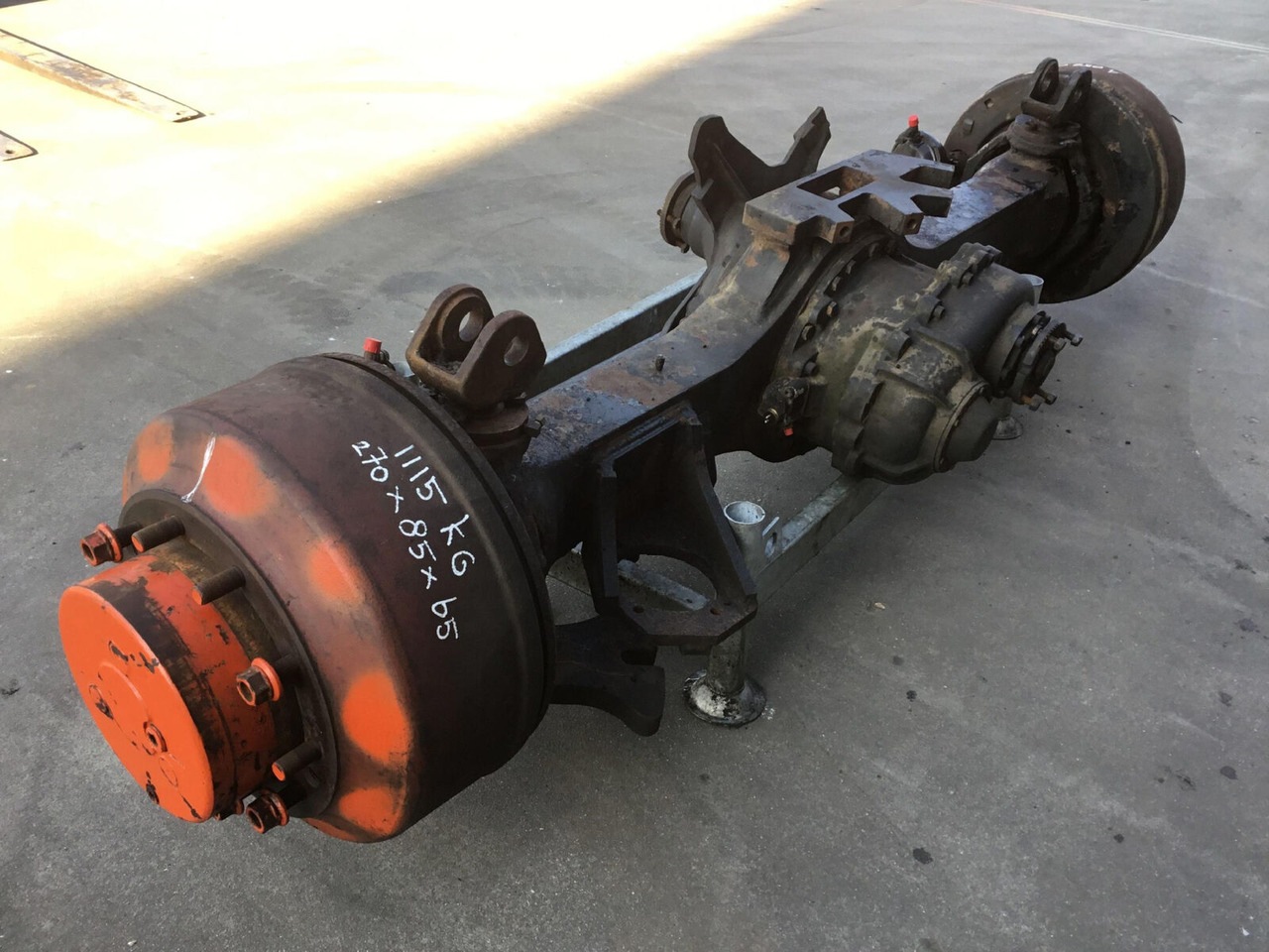 Terex AC 205 axle 3 - Eje y piezas para Autogrúa: foto 3 Terex AC 205 axle 3 - Eje y piezas para Autogrúa: foto 3