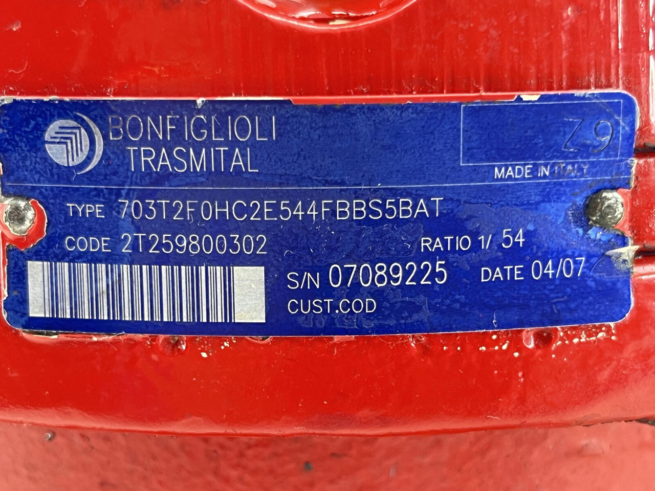 Reductor de giro para Autogrúa Terex AC 35 slewing gear: foto 9