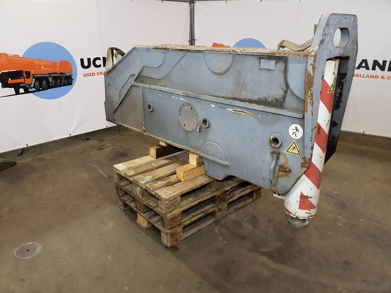 Terex AC 350-1 outrigger beam complete rear - Suspensión para Autogrúa: foto 1 Terex AC 350-1 outrigger beam complete rear - Suspensión para Autogrúa: foto 1