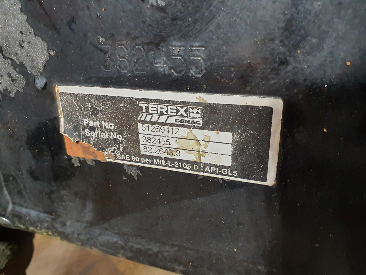 Terex AC 700 Axle 4 - Eje y piezas para Autogrúa: foto 5 Terex AC 700 Axle 4 - Eje y piezas para Autogrúa: foto 5