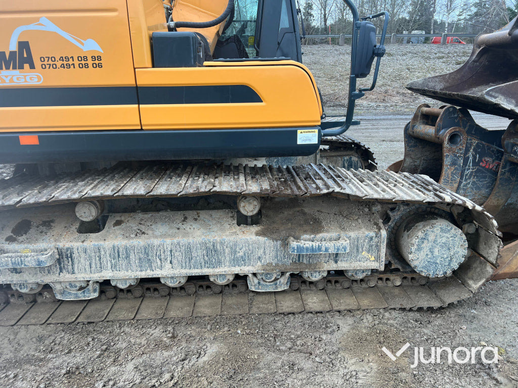 Excavadora de cadenas Bandgrävare Hyundai HX220 L: foto 28