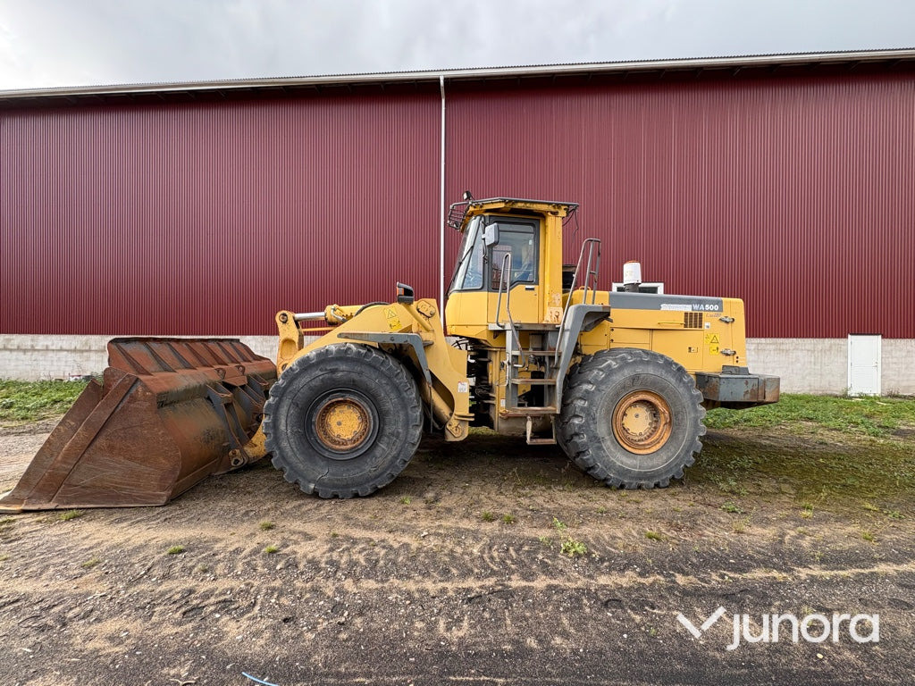 Hjullastare - Komatsu, WA-500 - Cargadora de ruedas: foto 4 Hjullastare - Komatsu, WA-500 - Cargadora de ruedas: foto 4