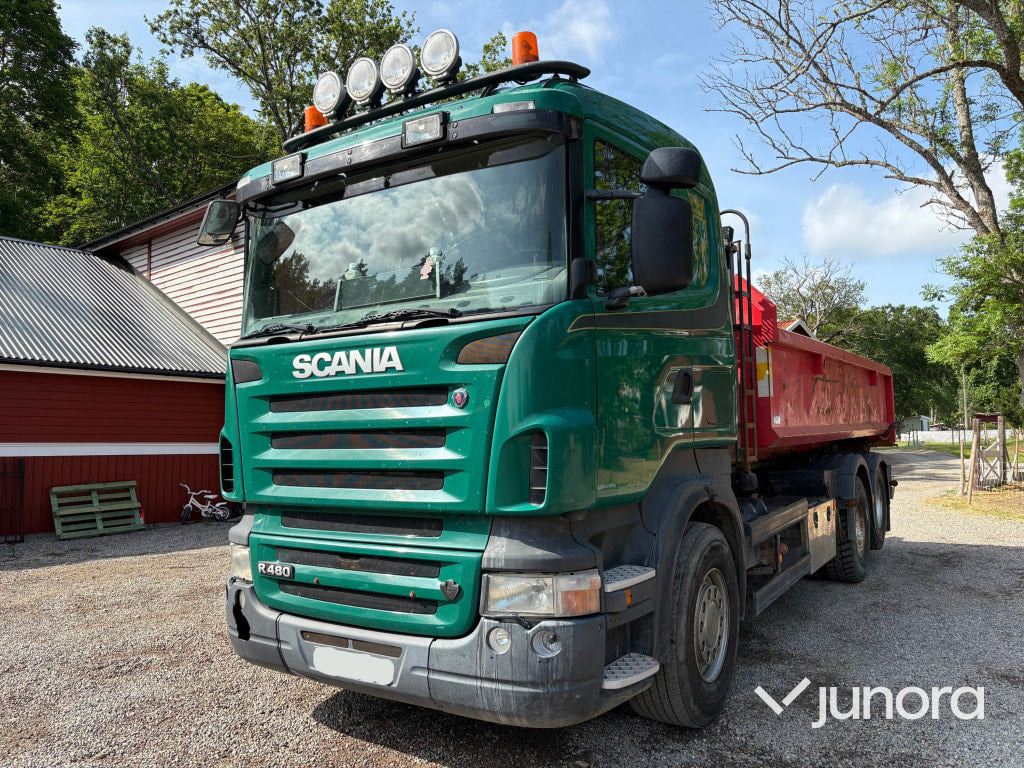 Lastväxlare - Scania R480 - Camión volquete: foto 4 Lastväxlare - Scania R480 - Camión volquete: foto 4