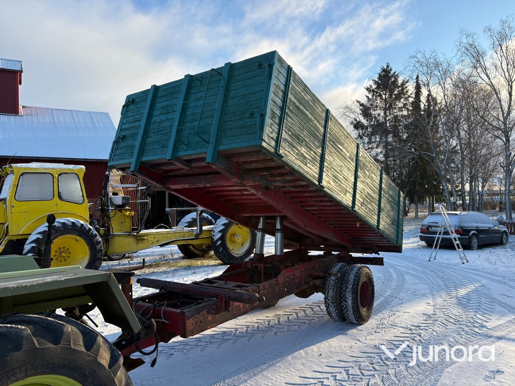 Spannmålskärra - med tipp - Remolque volquete agrícola: foto 2 Spannmålskärra - med tipp - Remolque volquete agrícola: foto 2