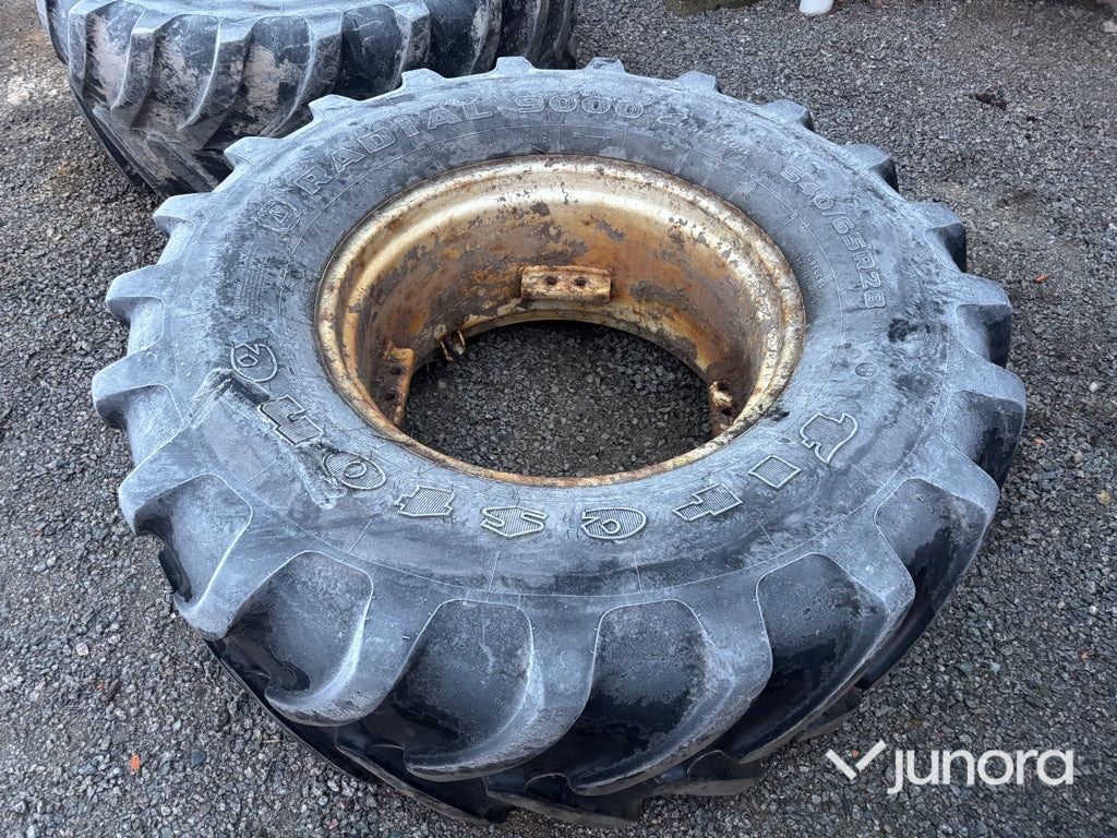 Traktordäck + Fälg - Firestone, Radial 9000, 540/65 R 28 - Rueda completa para Maquinaria agrícola: foto 3 Traktordäck + Fälg - Firestone, Radial 9000, 540/65 R 28 - Rueda completa para Maquinaria agrícola: foto 3