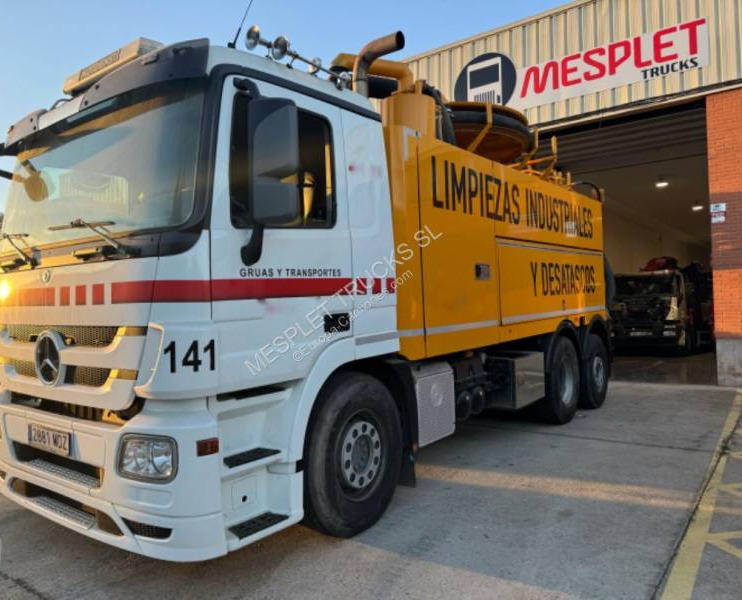 Mercedes Actros 2544 - Limpieza de alcantarillado: foto 1 Mercedes Actros 2544 - Limpieza de alcantarillado: foto 1