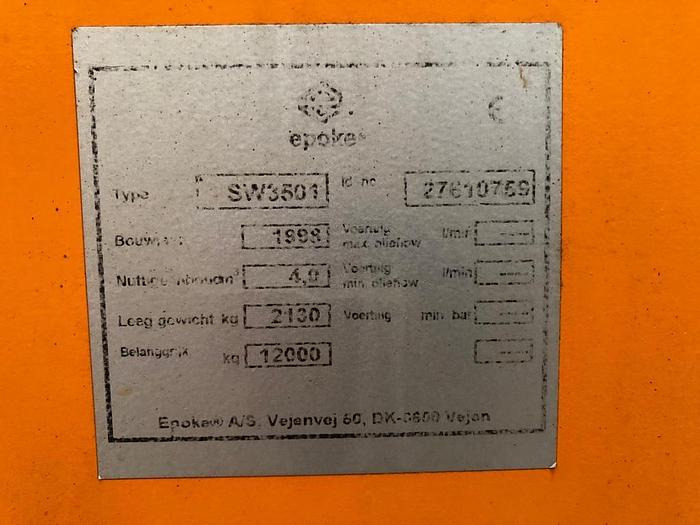 Epoke SW3501 - Esparcidor de sal: foto 5 Epoke SW3501 - Esparcidor de sal: foto 5