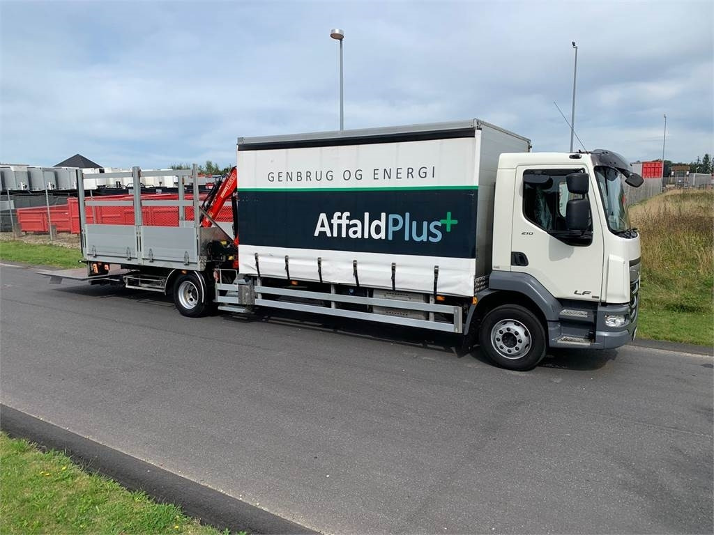 DAF LF210 4x2 FA - Camión grúa: foto 1 DAF LF210 4x2 FA - Camión grúa: foto 1