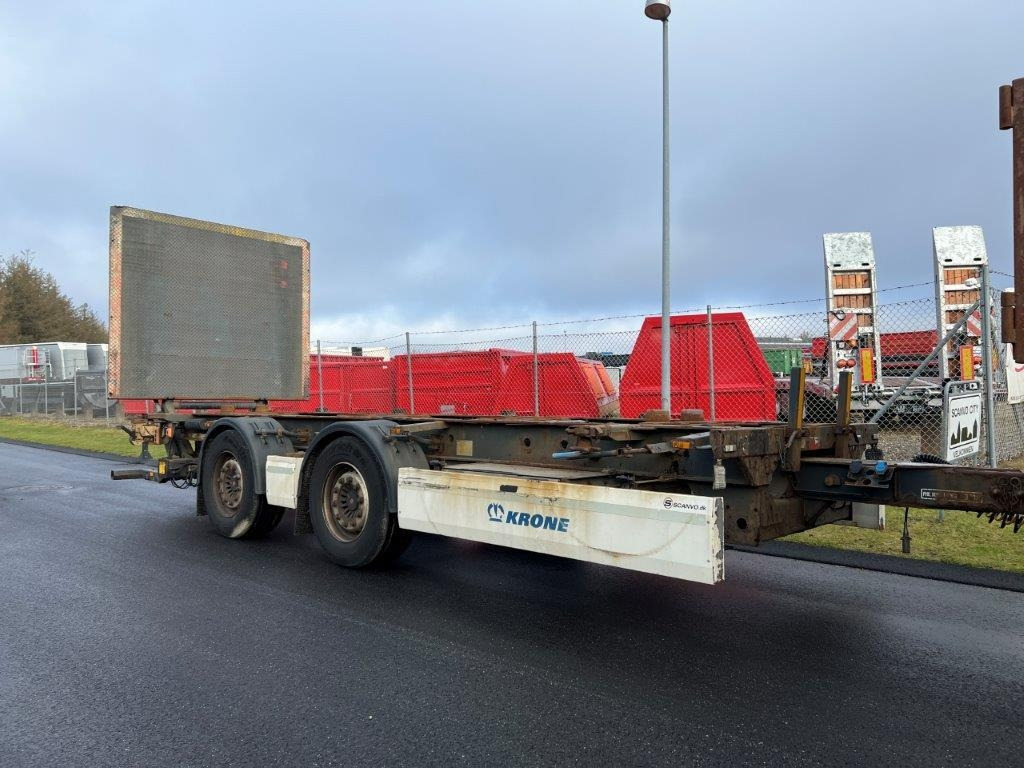 Krone ZZW 18 EL containerlåse - zepro lift - Remolque portacontenedore/ Intercambiable: foto 2 Krone ZZW 18 EL containerlåse - zepro lift - Remolque portacontenedore/ Intercambiable: foto 2