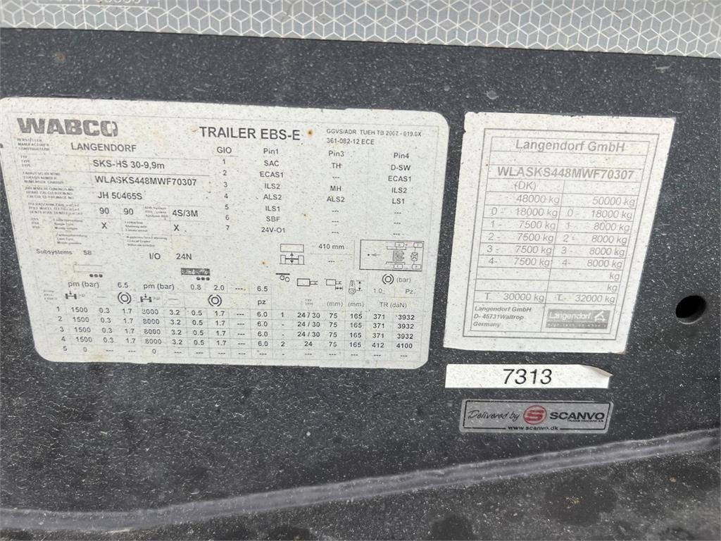 Semirremolque volquete Langendorf 35,4m3 Hardox SKS-HS 30-9,9 mtr: foto 15 Semirremolque volquete Langendorf 35,4m3 Hardox SKS-HS 30-9,9 mtr: foto 15