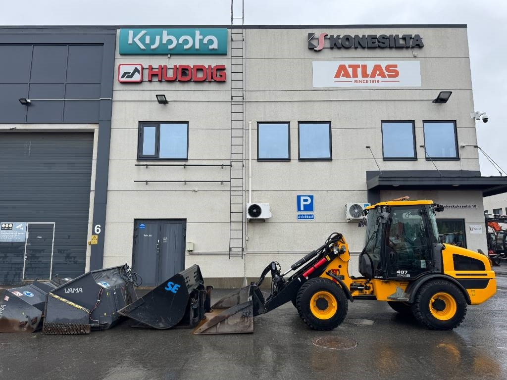 JCB 407 SV RUNSAASTI LISÄVARUSTEITA - Cargadora de ruedas: foto 1 JCB 407 SV RUNSAASTI LISÄVARUSTEITA - Cargadora de ruedas: foto 1