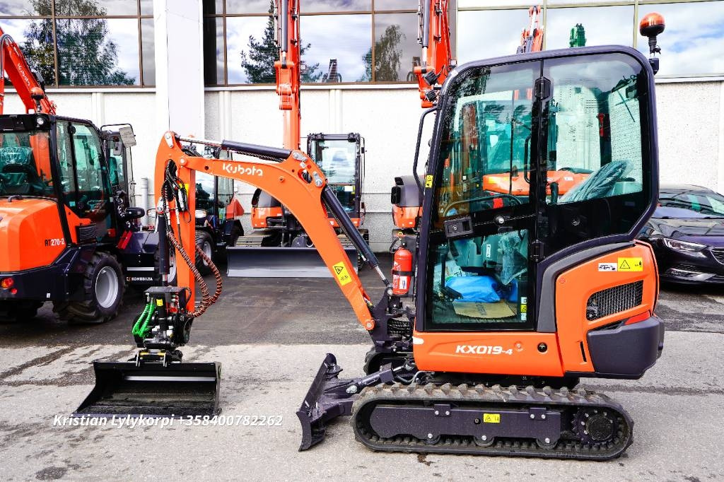 Kubota KX019-4 UUSI! TAKUU! PYÖRITTÄJÄLLÄ - Miniexcavadora: foto 1 Kubota KX019-4 UUSI! TAKUU! PYÖRITTÄJÄLLÄ - Miniexcavadora: foto 1