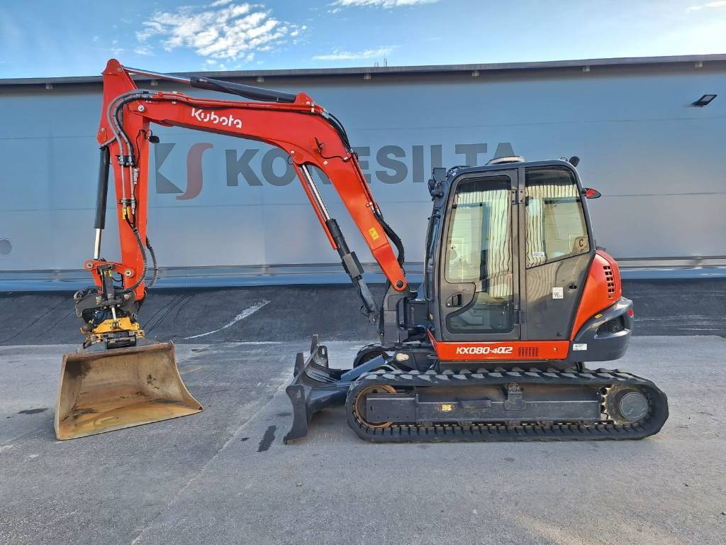 Kubota KX080-4a2 PYÖRITTÄJÄLLÄ  - Miniexcavadora: foto 1 Kubota KX080-4a2 PYÖRITTÄJÄLLÄ  - Miniexcavadora: foto 1