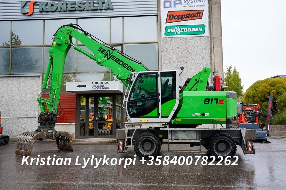 Sennebogen 817E LAJITTELUKOURA - Manipulador de materiales: foto 1 Sennebogen 817E LAJITTELUKOURA - Manipulador de materiales: foto 1