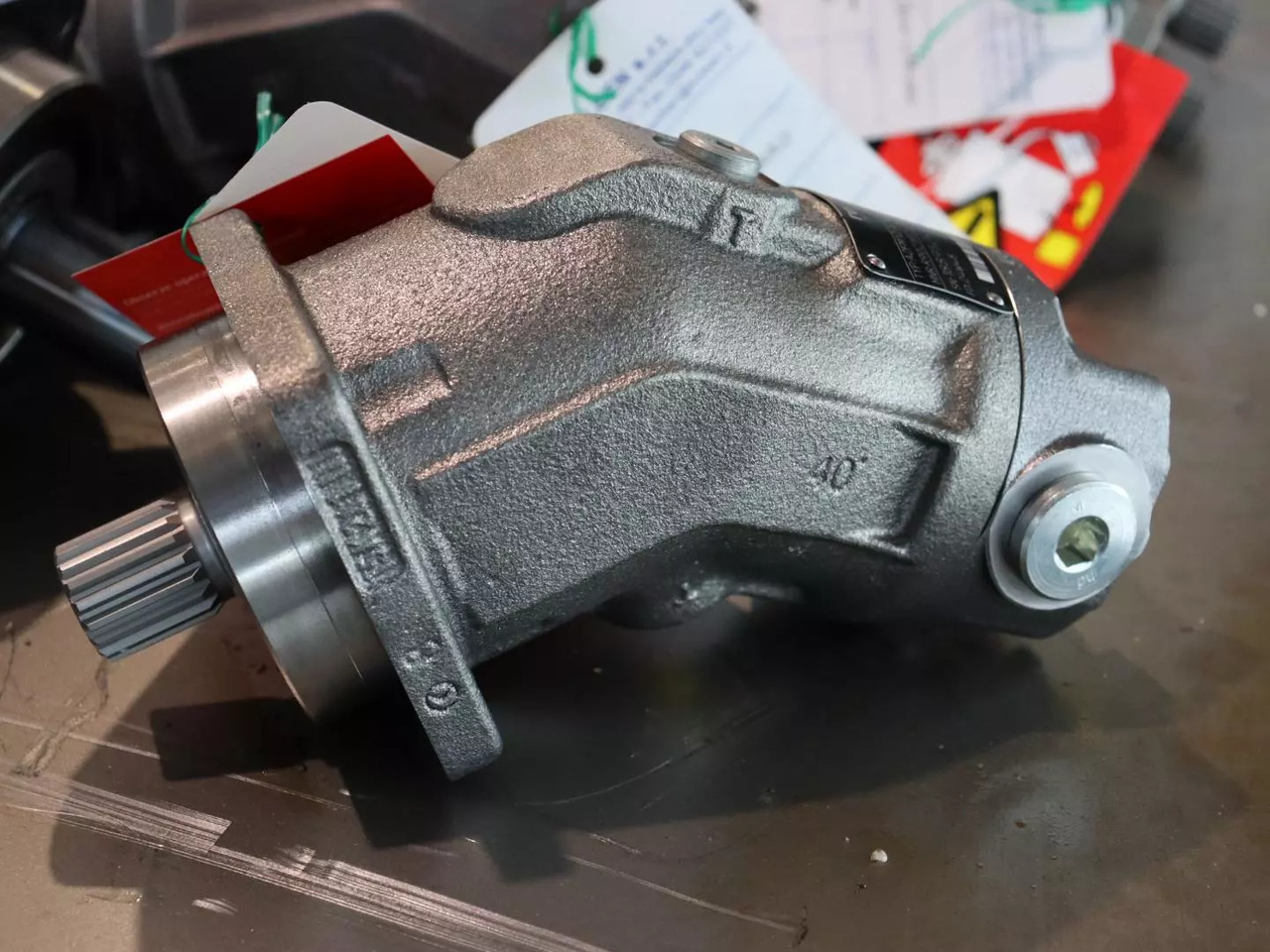 REXROTH A2FM12/61W-VAB040 - Motor hidráulico para Equipo de manutención: foto 1 REXROTH A2FM12/61W-VAB040 - Motor hidráulico para Equipo de manutención: foto 1